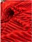 1 yard Red Stripe Jacquard Stretch Velvet Fabric for Dressmaking Formal Gowns Pants and Jackets